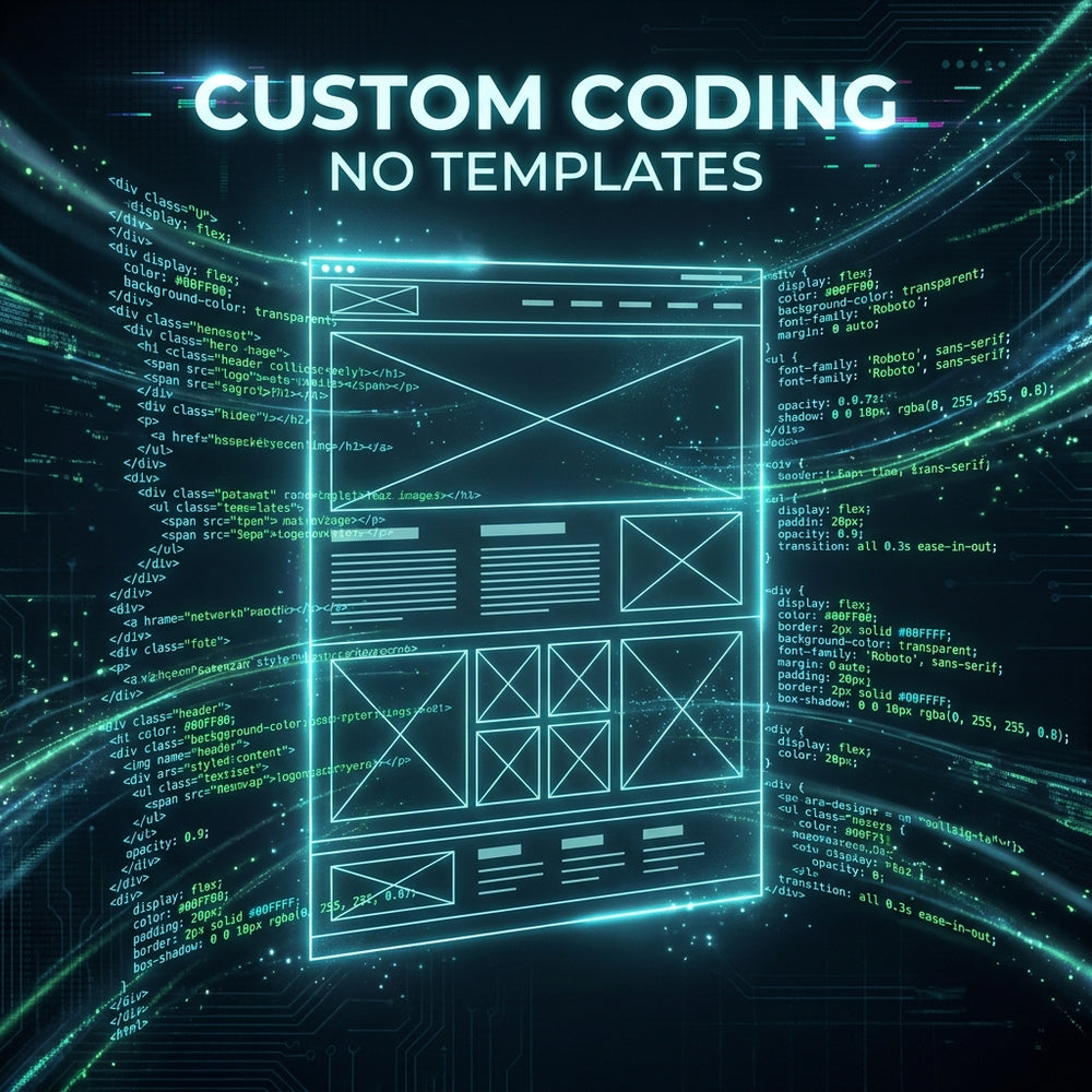 Custom Business Website Creation | 1-Year Hosting & Emails Included